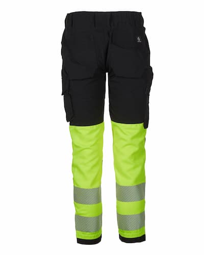 Bulldog stretchbukse, svart/gul - Bilde 3